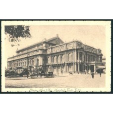 CIUDAD DE BUENOS AIRES TEATRO COLON ANTIGUA TARJETA POSTAL